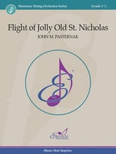 Flight of Jolly Old St. Nicholas Orchestra sheet music cover